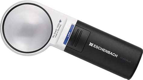 Eschenbach Loupe Optique Main Avec Clairage Led Mobiluxled