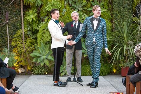 SmogShoppe Wedding - LA - Augustus Prew & Jeffery Self - David Perlman ...