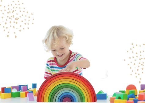 Large Wooden Rainbow Stacker 12pcs Rainbow Stacker Toy Etsy