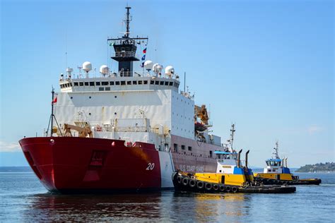 Coast Guard Icebreaker Departs For Months Long Arctic Deployment