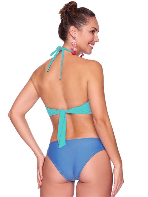 Bikini Ilusión Azul Para Mujer Coppel