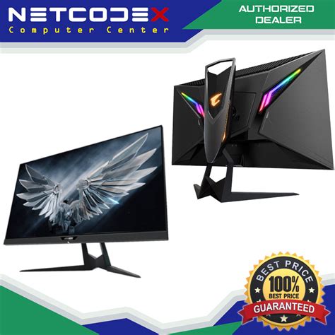 Gigabyte Aorus Fi Q P Frameless Gaming Monitor Qhd P Dci