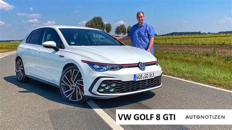 Vw Golf Gti Ps Hot Hatch Als Handschalter Im Review Test