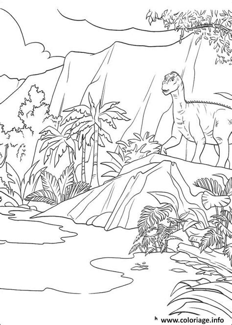 Coloriage Dinosaure Gratuit Jecolorie