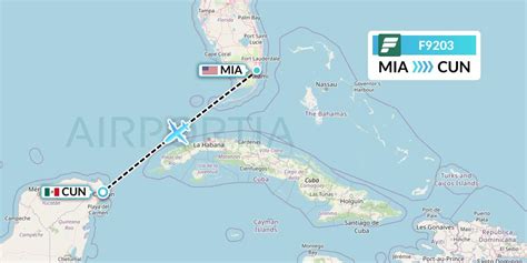 F9203 Flight Status Frontier Airlines Miami To Cancun FFT203