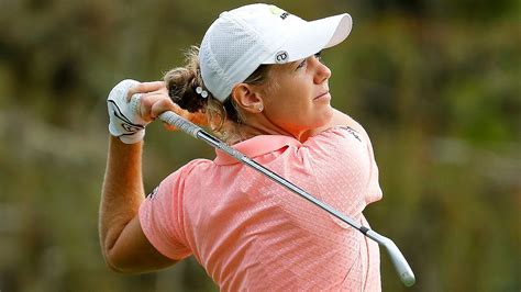 Amy Olson Shoots 63 Leads Lpga Cme Group Tour Championship