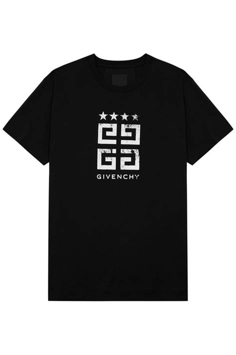 Givenchy 4g Slim Fit T Shirt Black Clothing From Circle Fashion Uk