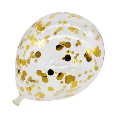 1PCS Globo De Lentejuelas De 12 Pulgadas Látex Transparente Confeti