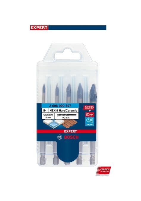 Bosch Expert Hex Li Mm Sert Seramik Delme Ucu