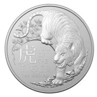 Oz Royal Australian Mint Lunar Series Year Of The Tiger