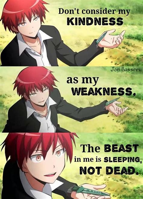 Pin by Anime blush on Assassination classroom | Anime quotes ...