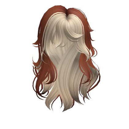 Wispy Messy Wolfcut In Ginger Blonde Roblox