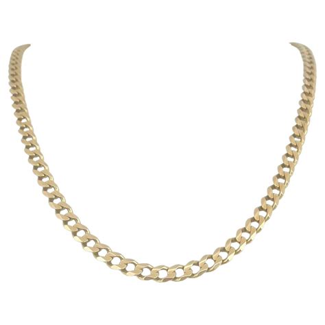 Karat Yellow Gold Solid Heavy Miami Cuban Link Chain Necklace For