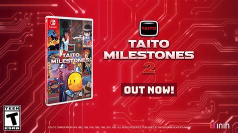 Taito Milestones 2 Launch Trailer Gaming News