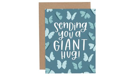 Sending You A Giant Hug Greeting Card Pippi Post