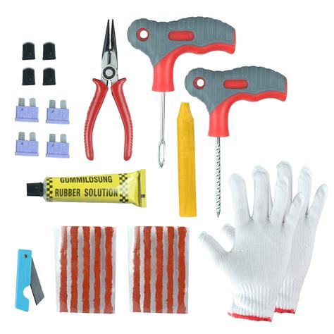 Tirewell Tw Tubeless Tire Puncture Repair Kit In Universal