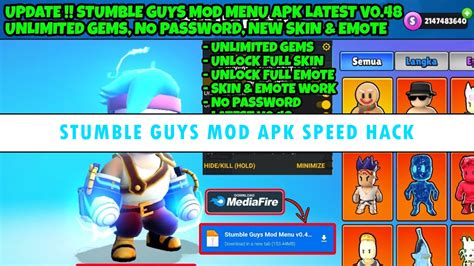 Stumble Guys Mod APK Speed Hack V0 48 Terbaru 2023 Gamedaim