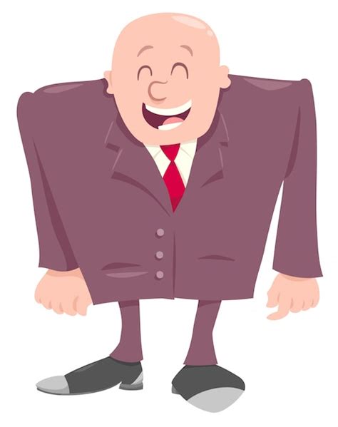 Premium Vector | Happy boss cartoon character