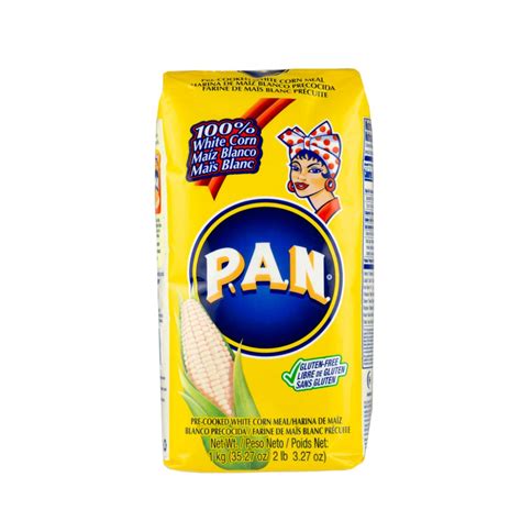 PAN PRE COOKED WHITE CORN MEAL 1KG Magic Mango