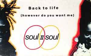 Soul II Soul Back To Life However Do You Want Me Cassette Dolby