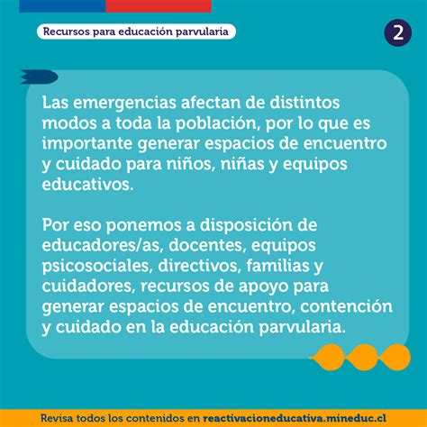 Mineduc pone a disposición de las comunidades educativas afectadas por