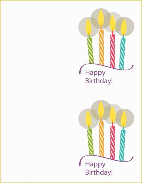 Birthday Wishes Templates Free Download Of 40 Free Birthday Card