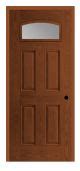 Masonite Belleville Oak Textured Panel Door Rectangle Lite External