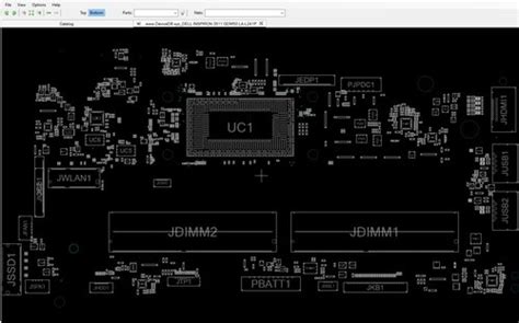 Dell Inspiron Gdm La L P Boardview Cad Dell Notebook