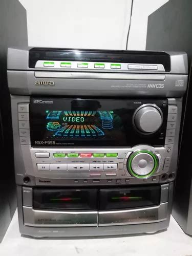 Som Aiwa Nsx F958 leia Atenção MercadoLivre