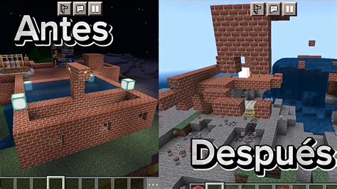 Destruyó mi casa de Minecraft YouTube