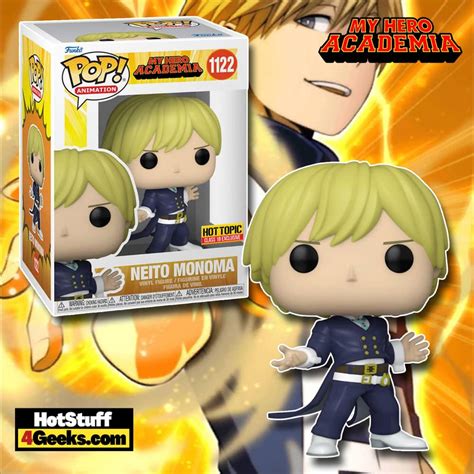 2022 NEW MHA Neito Monoma Funko Pop Hot Topic Exclusive