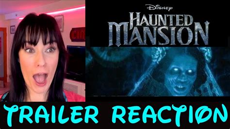 Haunted Mansion Official Teaser Trailer Reaction Youtube