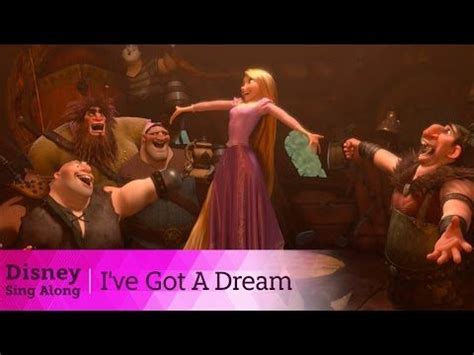 Tangled Lyric Video I Ve Got A Dream Sing Along Singing Fun