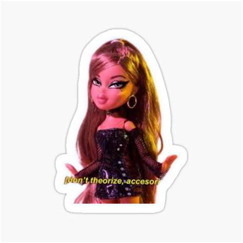 Bratz Yasmin Sticker For Sale By Lilredrav Redbubble