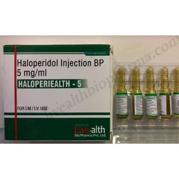 Haloperidol Injection BP 5mg/ml - Livealthbiopharma