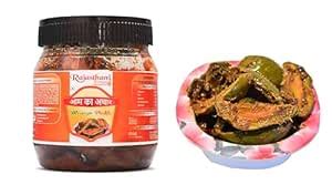 Amazon Rajasthani Swaad Raw Mango Pickle Homemade Dry Masaledar