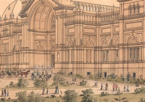 exhibition building drawing ground level historical images
