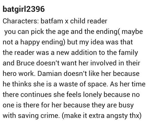 Batfam X Reader Numb Batsis Wattpad