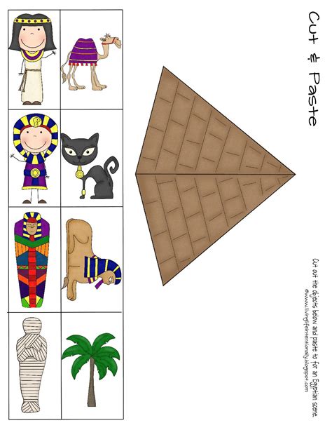 Ancient Egypt Printable Map Worksheets
