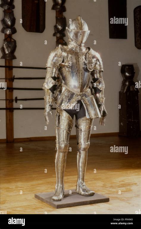 ARMOR, c1550. /nArmor of Prince Maximilian (later Holy Roman Emperor ...