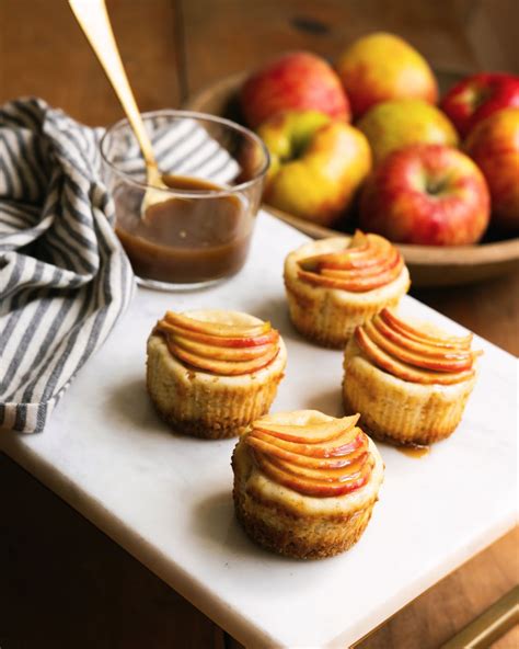 Mini Caramel Apple Cheesecakes The Ultimate Bite Size Treat Fashion Blog