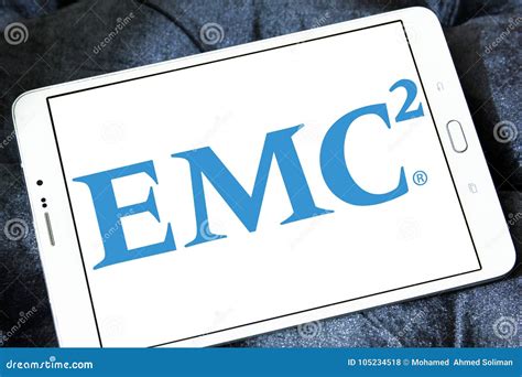 Emc2 Data Storage Company Logo Editorial Stock Photo Image Of Brand