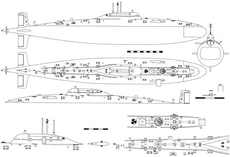 Ohio Class Submarine Blueprint