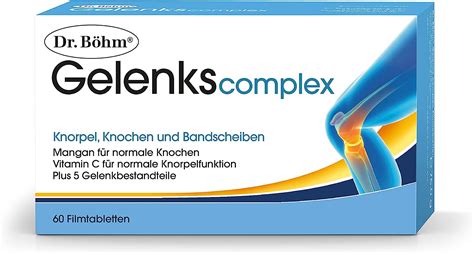 Dr B Hm Gelenks Complex Filmtabletten F R Knorpel Knochen Und