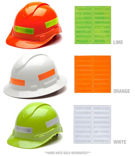 Reflective Hard Hat Stickers