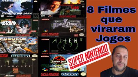 8 Filmes Que Viraram Jogos De SUPER NINTENDO YouTube