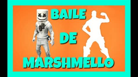 Baile De Marshmello En Fortnite Youtube