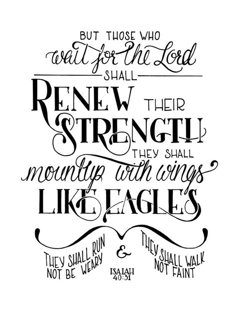 Isaiah 4031 Printable Etsy