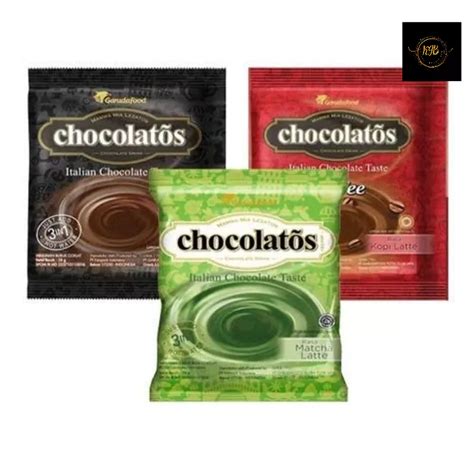 Jual Chocolatos Drink Chocolate Matcha Latte 28 Gr Sachet Shopee