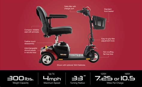 Go Go® Elite Traveller 3 Wheel Travel Mobility Pride Mobility®